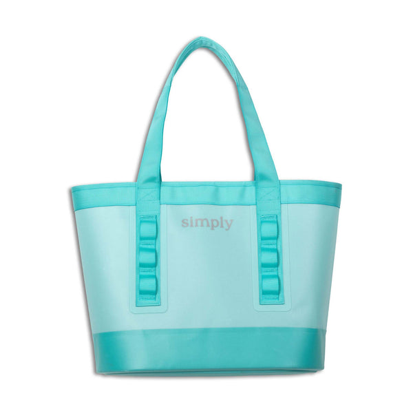 Simply Southern Tough Tote in Teal | Palmetto Moon