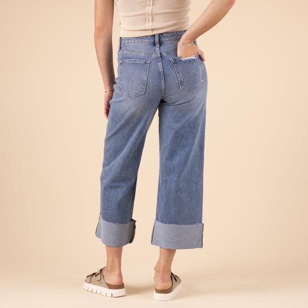 KanCan The Alfie Wide Leg Jeans | Palmetto Moon