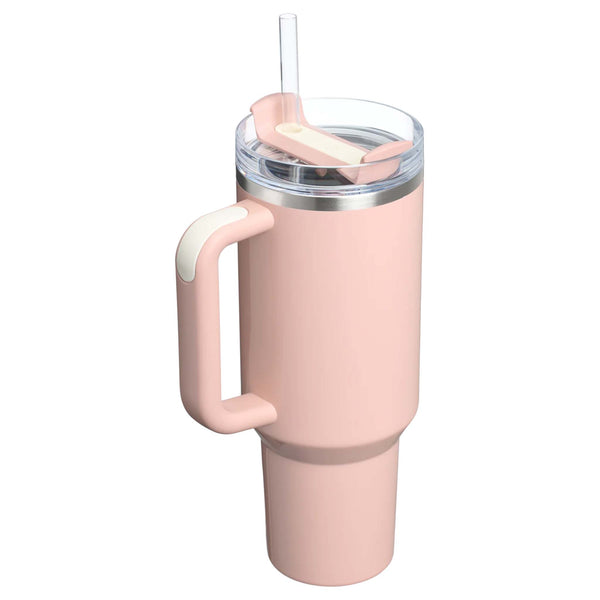 Stanley The 40oz Quencher H2.0 Flowstate™ Tumbler in Peach Whip Gloss