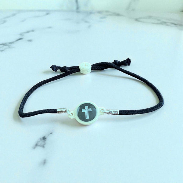 Versible Tap To Pray Onyx String Bracelet | Palmetto Moon