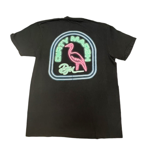 Dirty Marsh Outfitters Neon Tombstone Short Sleeve T-Shirt in