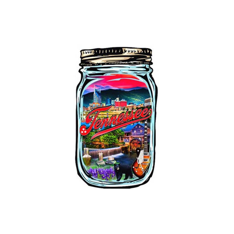 Tennessee Shine Jar Foil Magnet