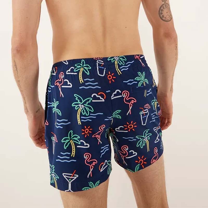 The Neon Lights Lined 5.5 inch Swim Shorts