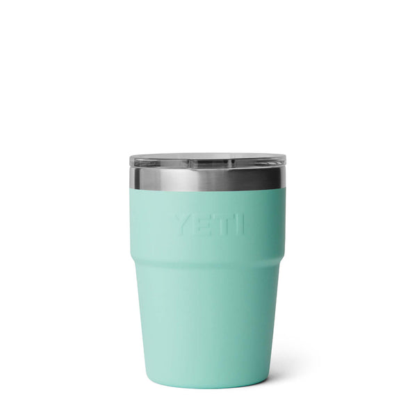 YETI® Seafoam 16oz Rambler Stackable Cup | Palmetto Moon