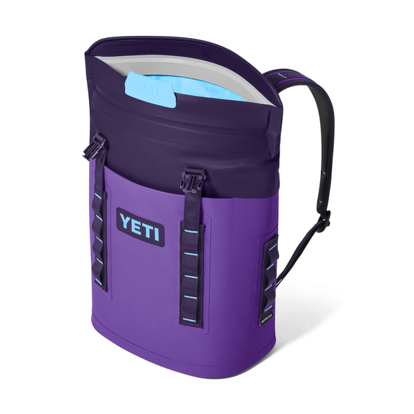 YETI Hopper M12 Backpack Soft Cooler Pace Purple/Blue