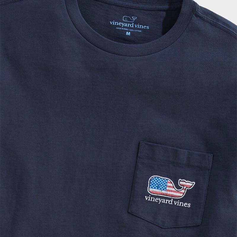 Whale Flag Short Sleeve T-Shirt