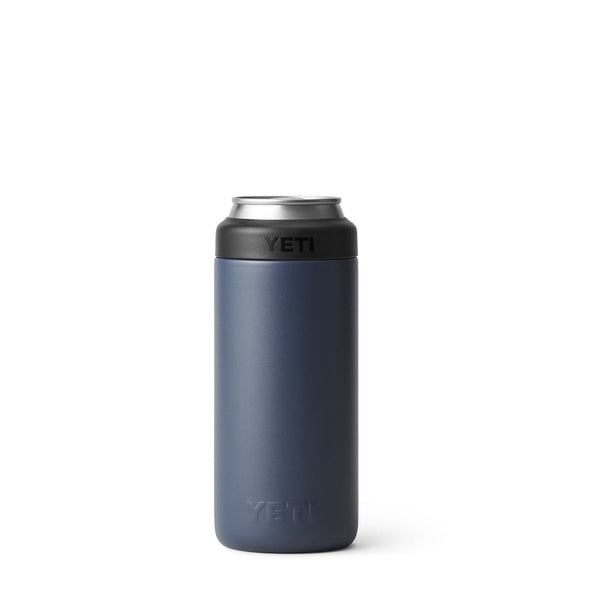YETI® Navy Rambler 12oz Slim Can Colster | Palmetto Moon