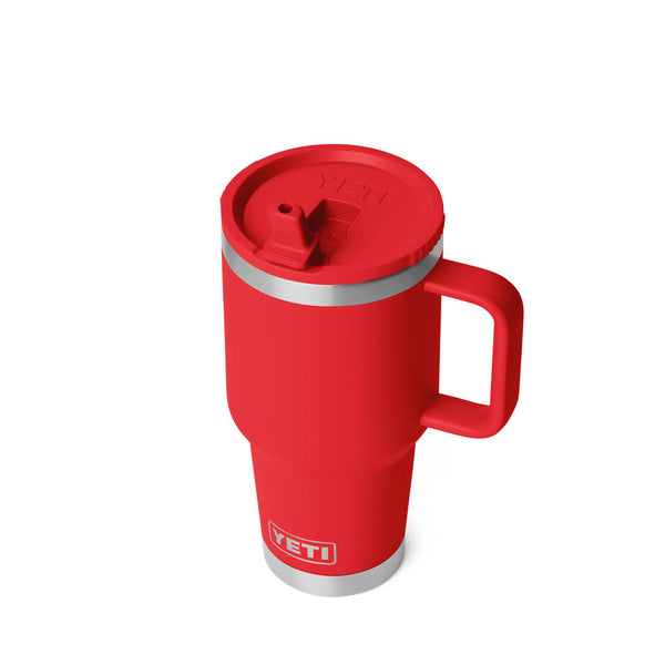 YETI® Rescue Red 30oz Travel Straw Mug | Palmetto Moon