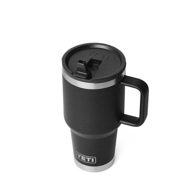 YETI® Black 30oz Travel Straw Mug | Palmetto Moon