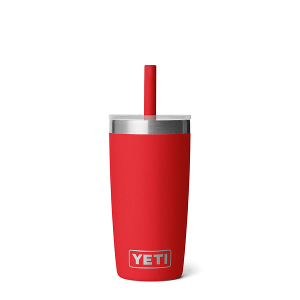 YETI® Rescue Red Rambler 10oz Tumbler with Straw | Palmetto Moon