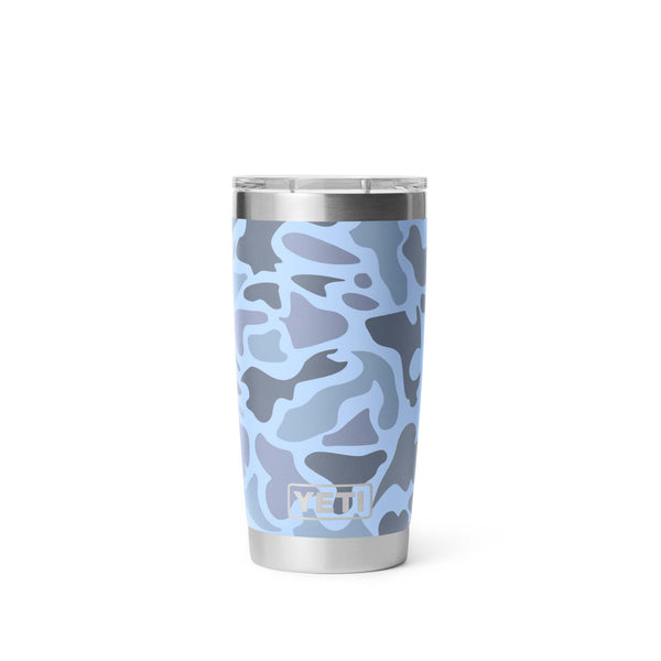 YETI® Blue Camo Rambler 20oz. Tumbler | Palmetto Moon
