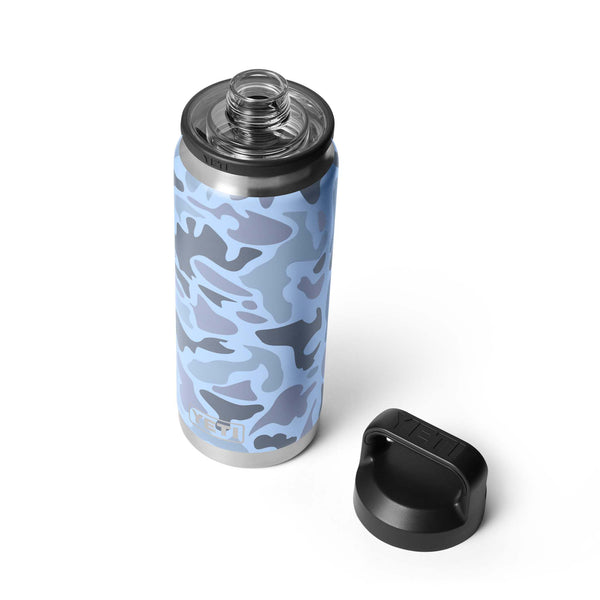 YETI® Blue Camo Rambler 26oz. Chug Bottle | Palmetto Moon