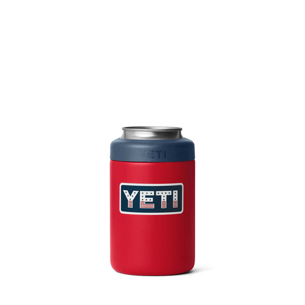 YETI® Red and Navy Rambler Colster | Palmetto Moon