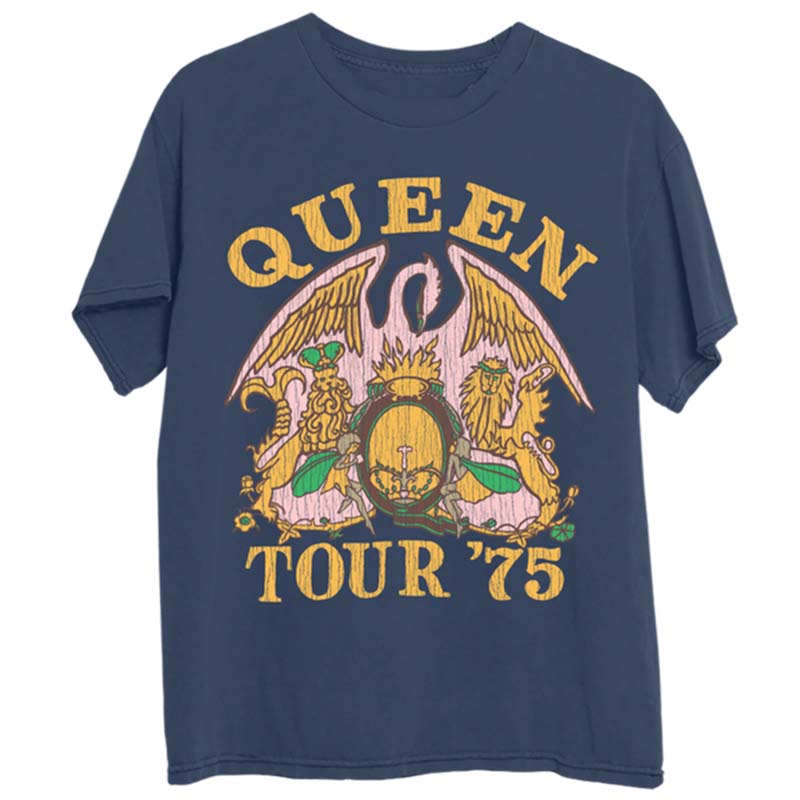 Queen tour 75 t-shirt