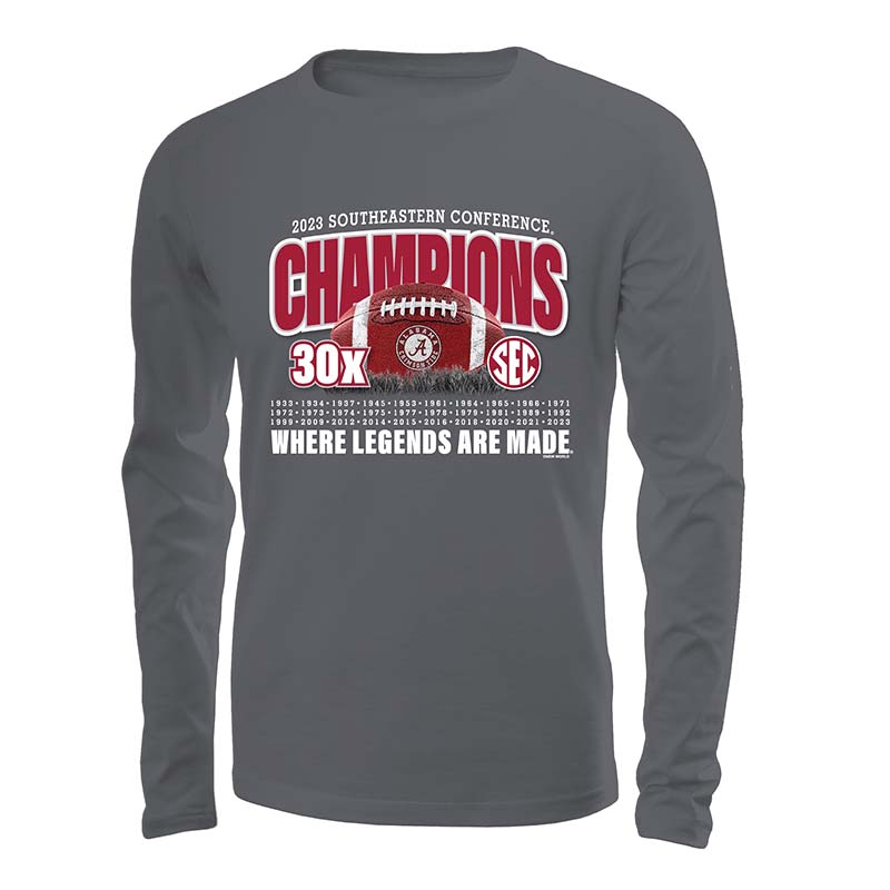 2023 Alabama SEC Champions Simple Long Sleeve T-Shirt