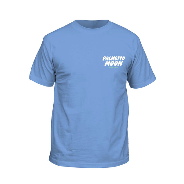 Palmetto Moon Youth Puff Short Sleeve T-Shirt in Carolina Blue