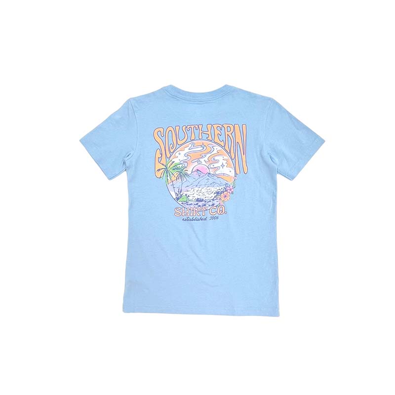 Youth Tropical Sunset Short Sleeve T-Shirt