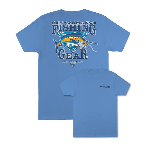 columbia performance fishing gear shirts Sportswear PFG Marlin Short Sleeve T-Shirt| Palmetto Moon L Open Face Battle Gear 2 (2009) Display Model:T1 Touchscreen Designed for anglers