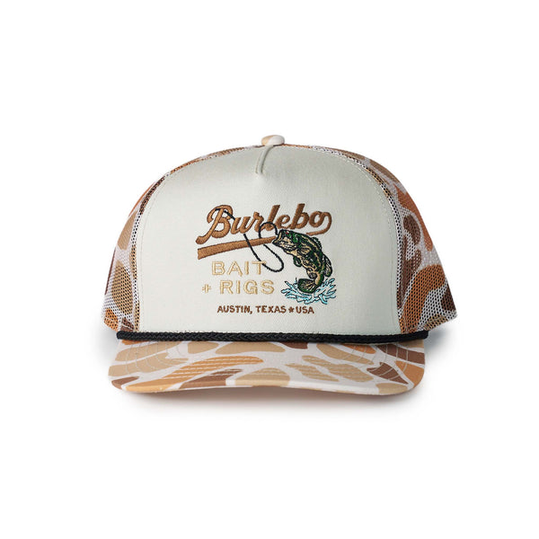 baseball cap fishing hats lures Bait & Rigs Camo Mesh Cap