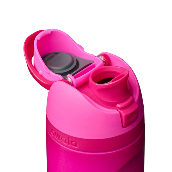 Owala FreeSip® 24oz Stainless Steel Water Bottle in Read My Lips