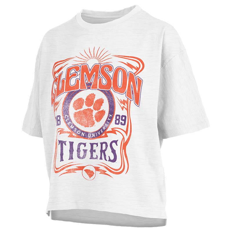 Clemson Motley Crew Waistline Short Sleeve T-Shirt