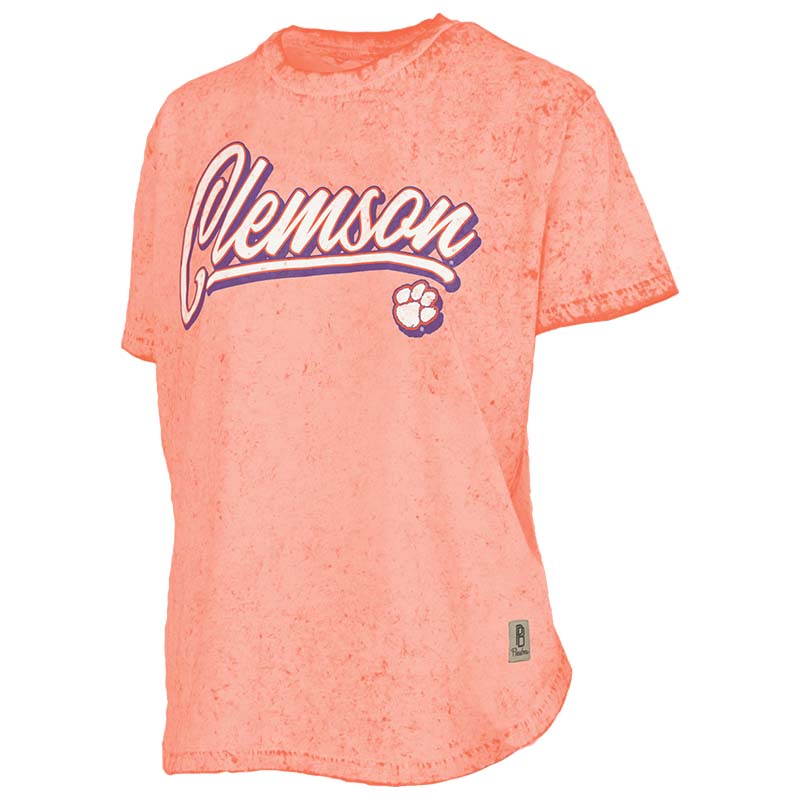 Clemson Sunwash Short Sleeve T-Shirt
