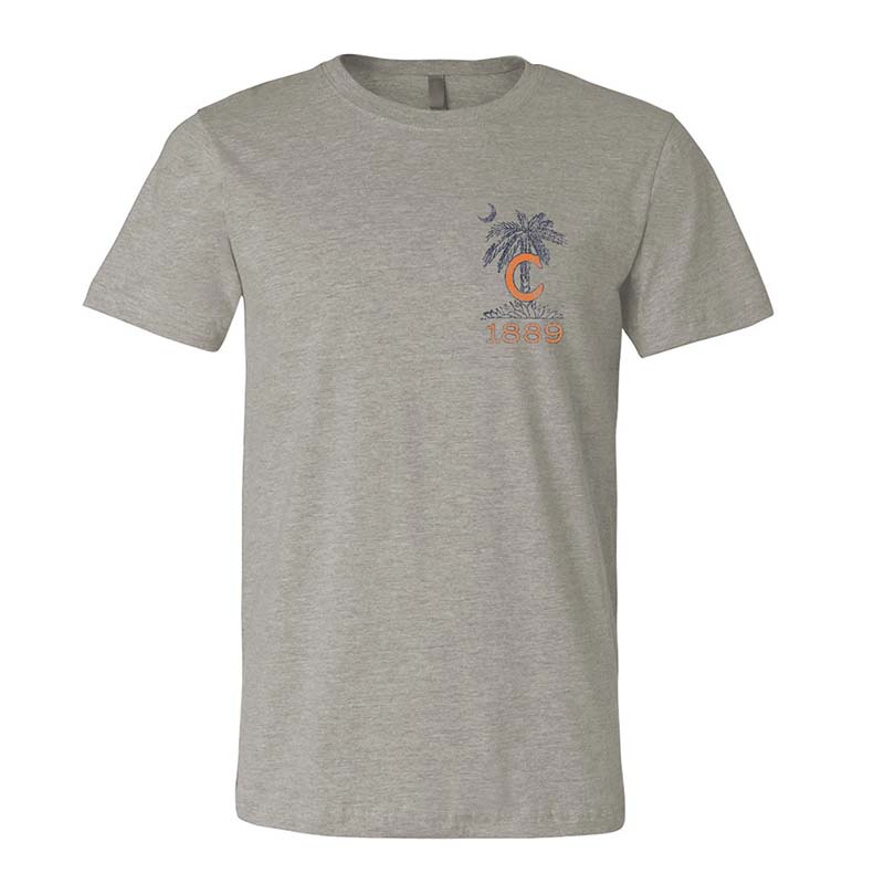 Clemson 1889 Palm Short Sleeve T-Shirt
