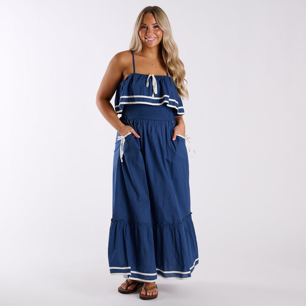 Simply Southern Nautical Dress for Women in Navy at Glik's , XXL