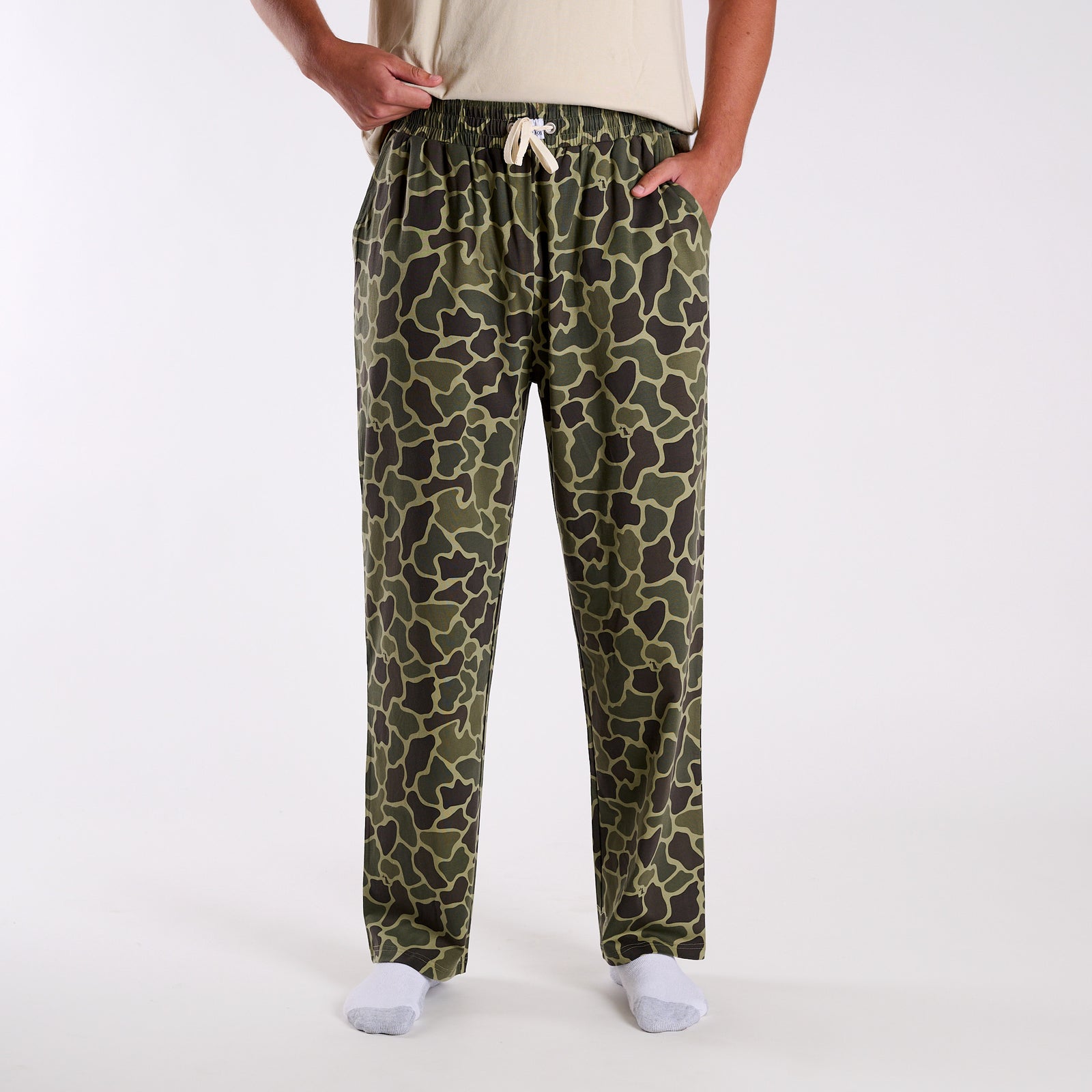Men's Pajama Pants in Brush Camo