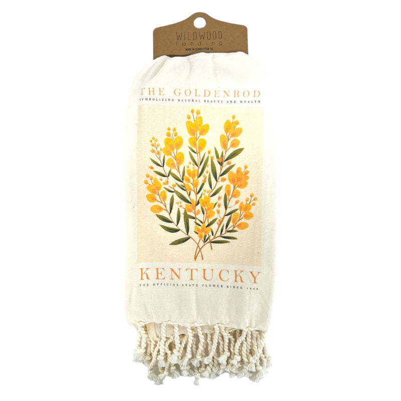 Kentucky Floral Dish Towel