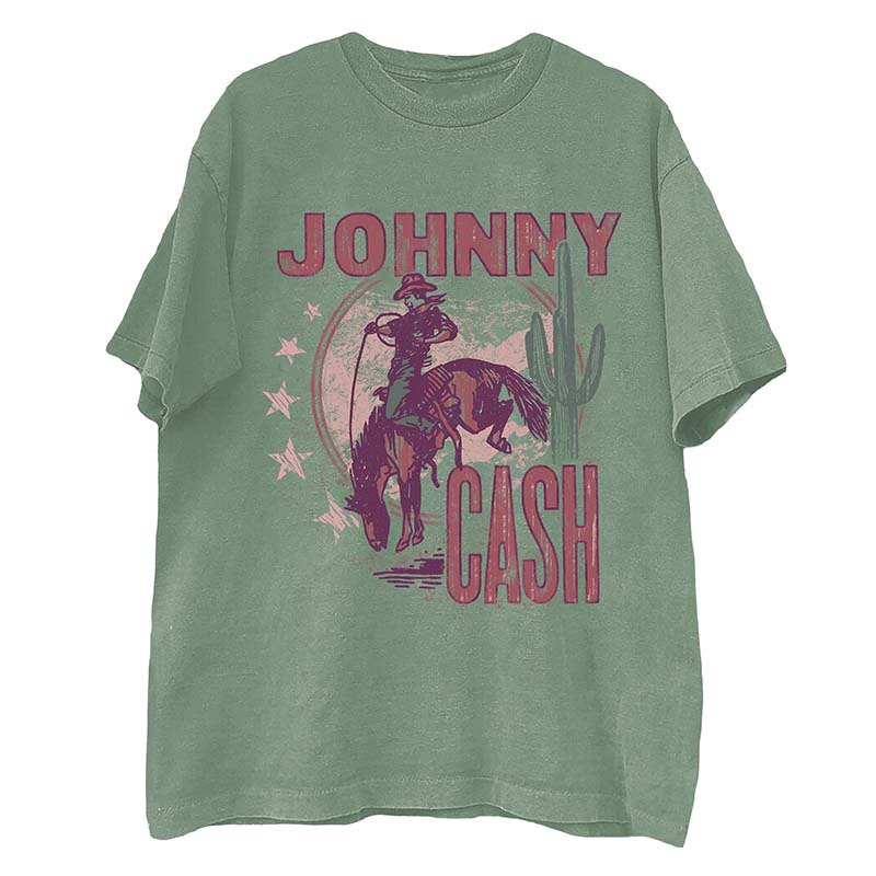 Johnny Cash Buck Short Sleeve T-Shirt