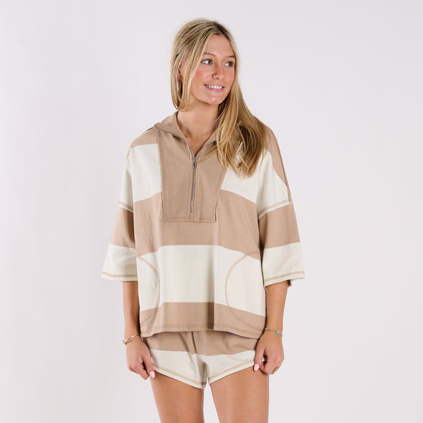 FP Movement Retro Rugby Set in Sandy Combo | Palmetto Moon