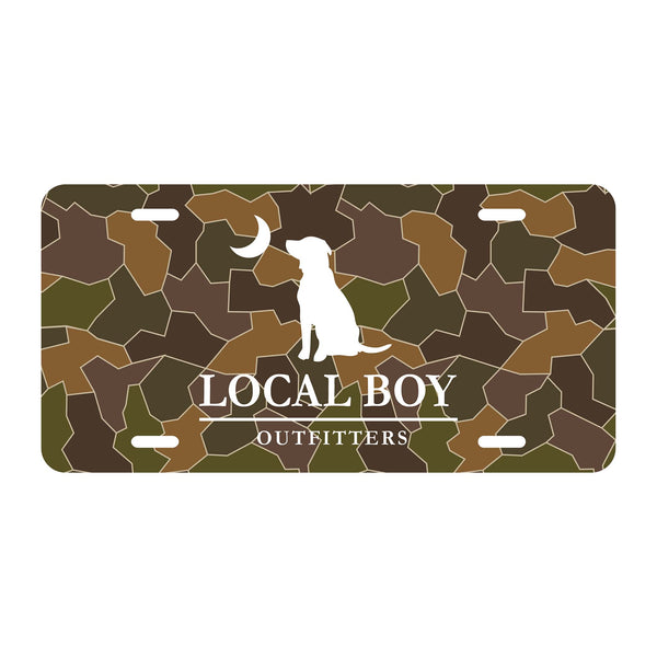 LBO Logo License Plate in Lowcountry Localflage