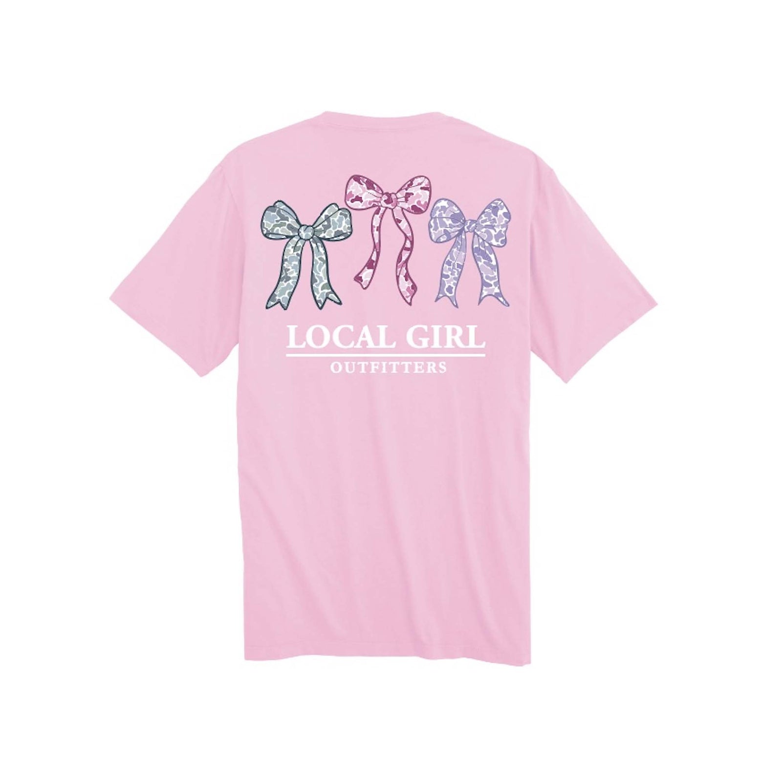 Youth Camo Bows Short Sleeve T-Shirt