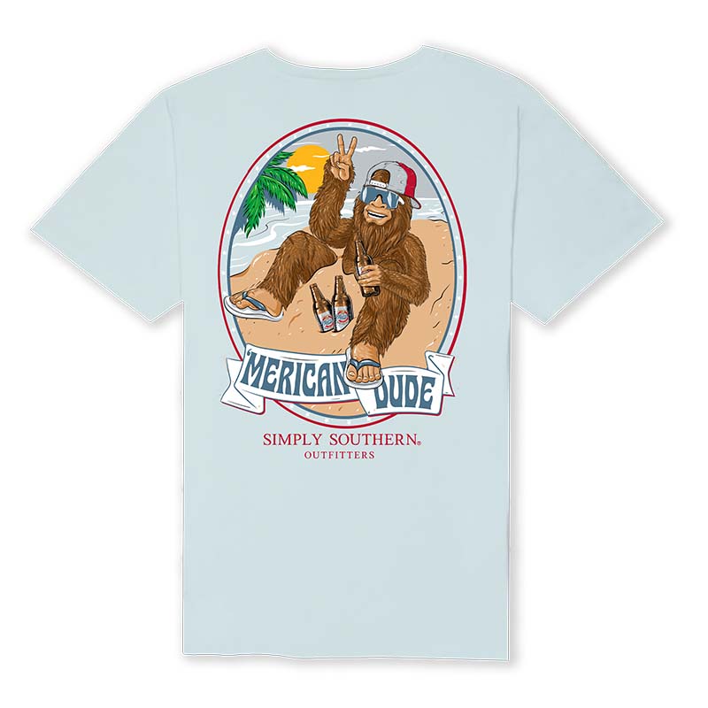Men's 'Merican Sasquatch Short Sleeve T-Shirt