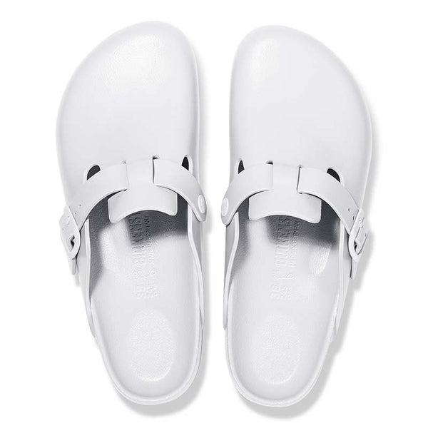 Birkenstock Women's Boston EVA Clogs in White | Palmetto Moon
