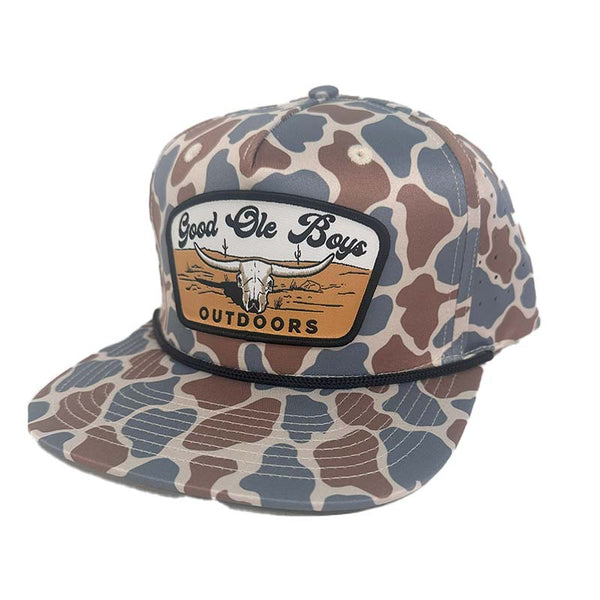 Good Ole Boys Skull Performance Hat Palmetto Moon