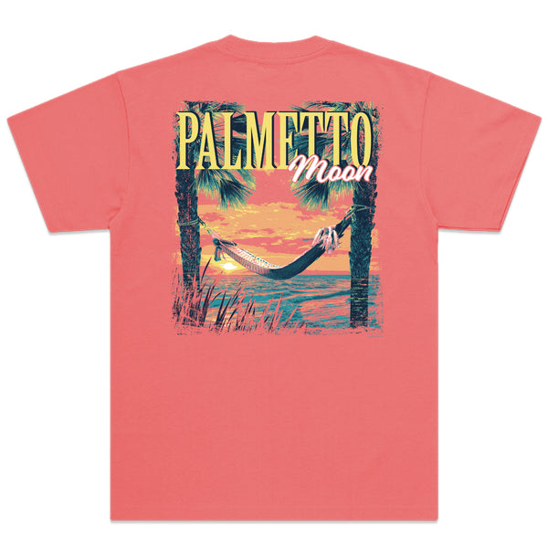 Relaxing Palm Short Sleeve T-Shirt | Palmetto Moon