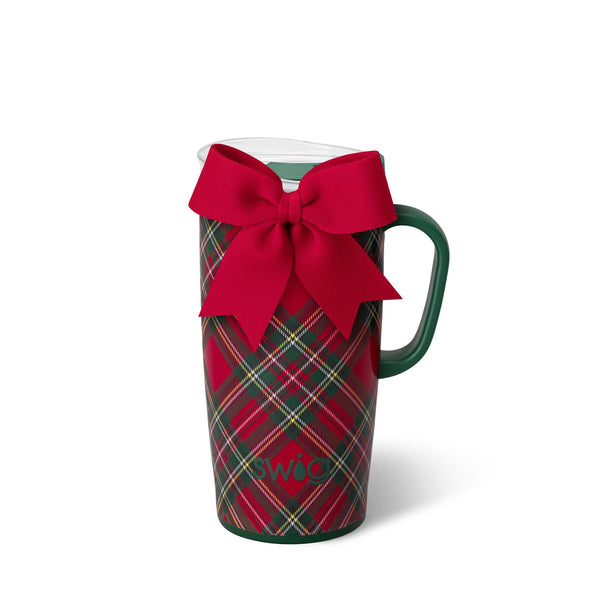 Swig 22oz Travel Mug in Christmas Plaid | Palmetto Moon