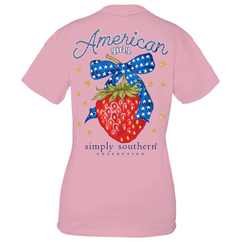 American Girly Short Sleeve T-Shirt