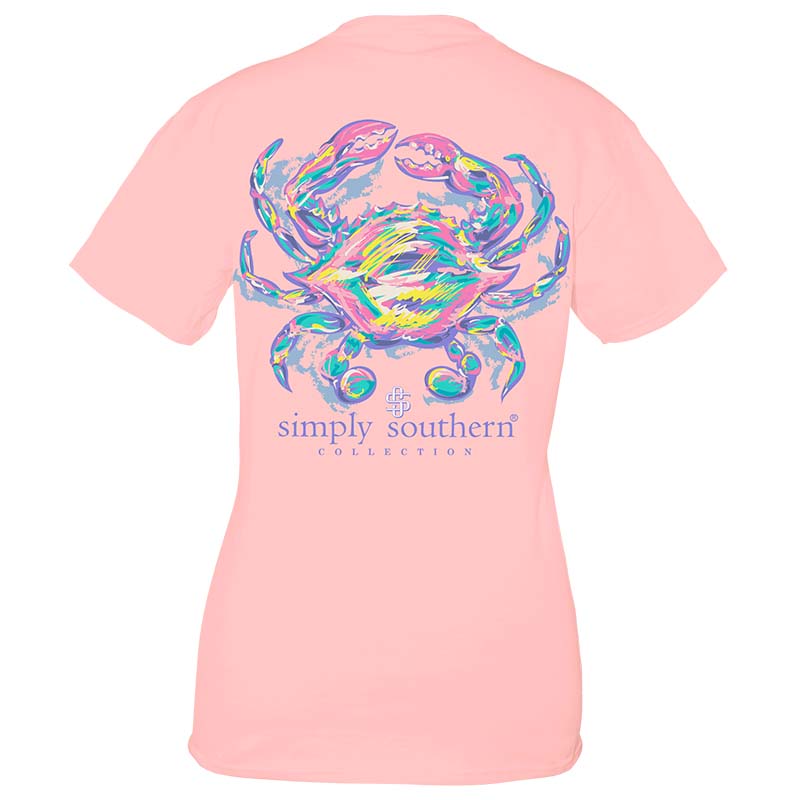 Colorful Crab Short Sleeve T-Shirt