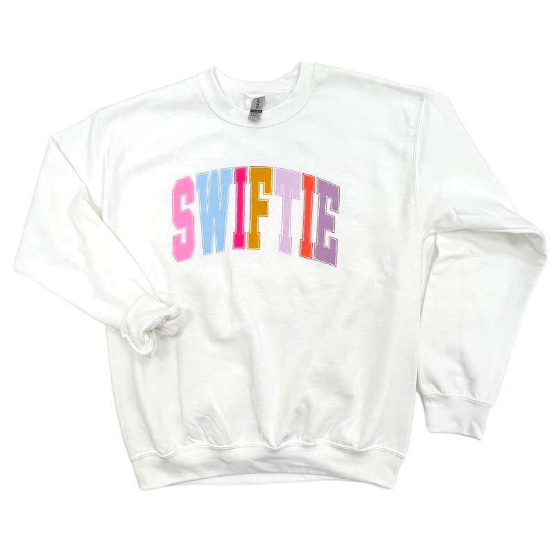 Pink Swiftie Arch Crewneck Sweatshirt