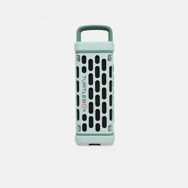 TurtleBox Ranger Portable Speaker in River Rock | Palmetto Moon