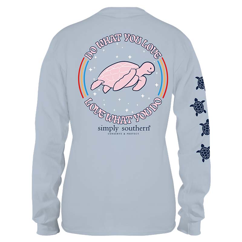 Turtle Tracking Do What You Love Long Sleeve T-Shirt