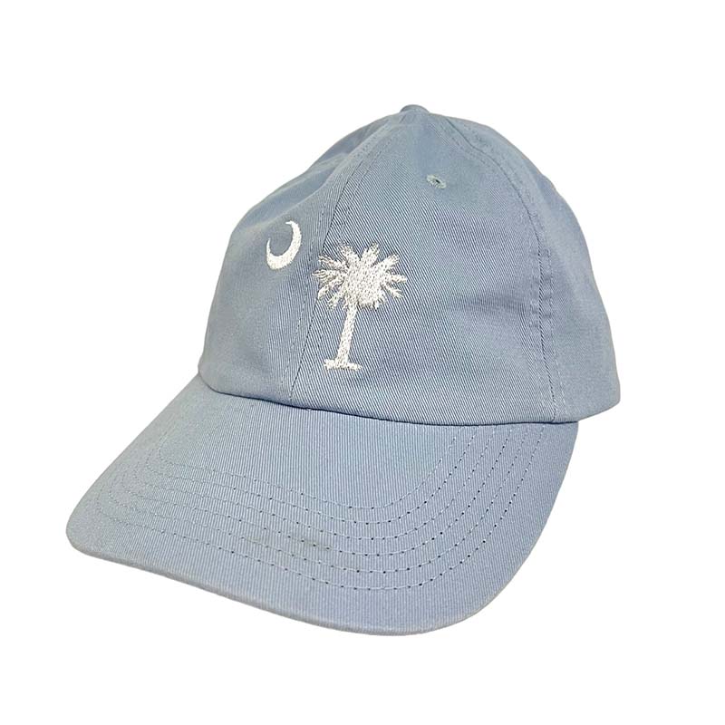 Light Blue Palmetto Hat