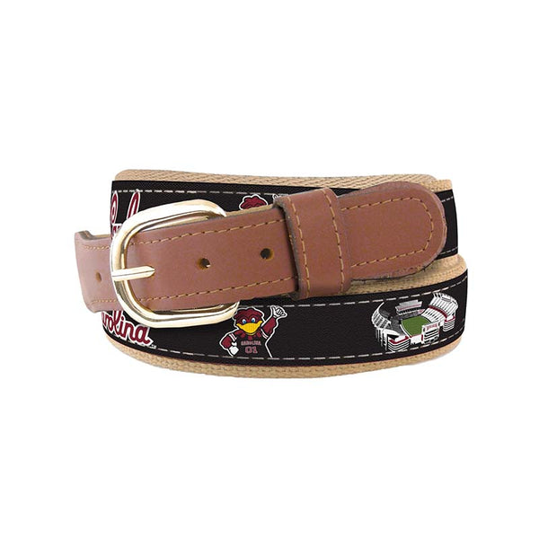 ZEP-PRO USC Stadium Ribbon Belt | Palmetto Moon