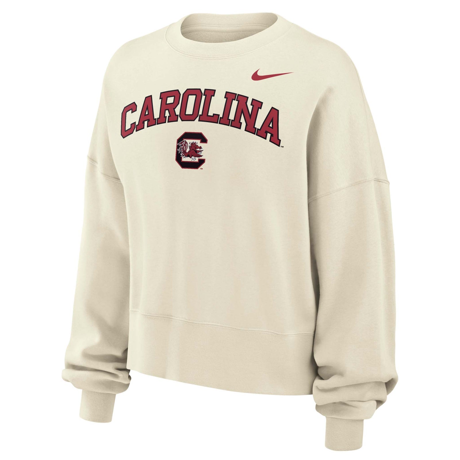 South Carolina Gamecocks Phoenix Fleece Crewneck Sweatshirt in Ivory