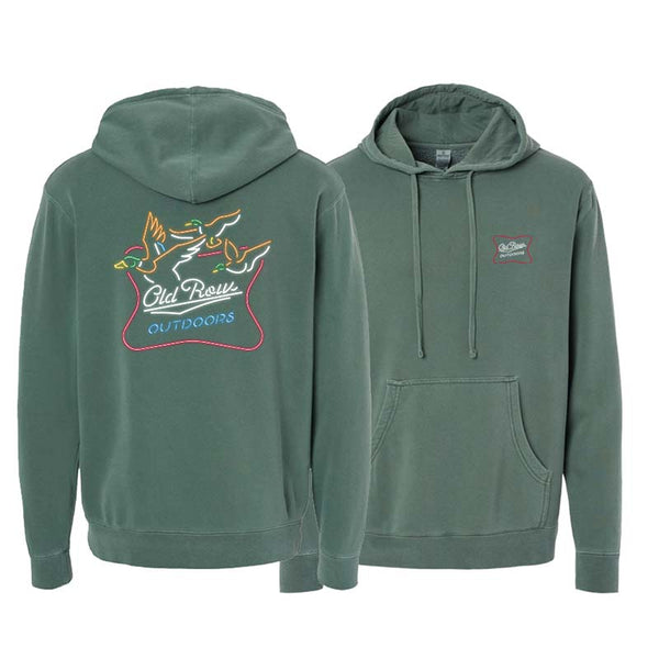 Row Outdoors Old Row Pullover Old Row Neon Duck Pigment Dyed