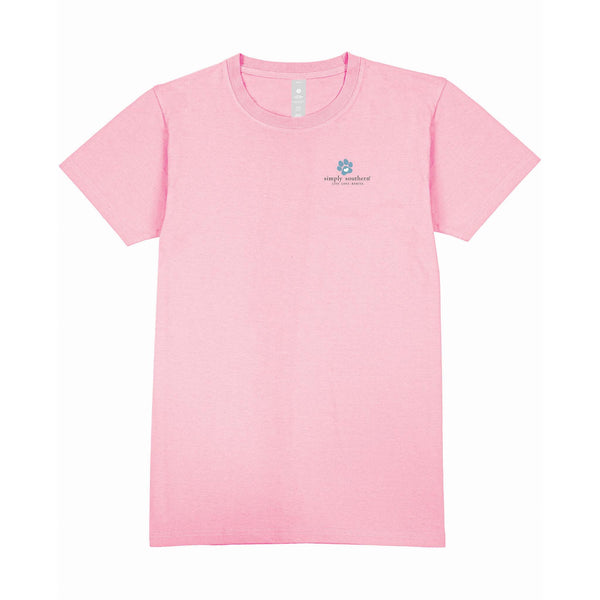 Simply Southern Youth Easily Distracted By Dogs Short Sleeve T