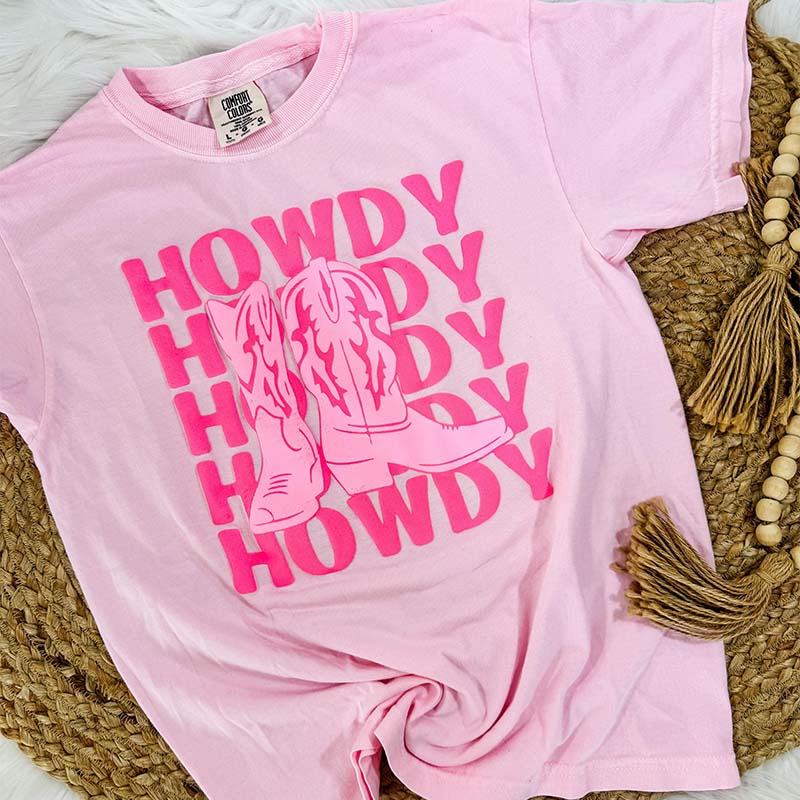 Youth Howdy Repeat Short Sleeve T-Shirt